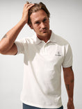 Load image into Gallery viewer, Lucas SS Pique Polo / White
