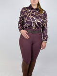 Load image into Gallery viewer, Curvy Line, Wendy Tights / Wine