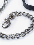 Load image into Gallery viewer, Chain Lead Rope - Brown & Black Leather