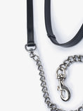 Load image into Gallery viewer, Chain Lead Rope - Brown & Black Leather