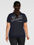 Load image into Gallery viewer, Curvy Ella - Polo Shirt, Navy