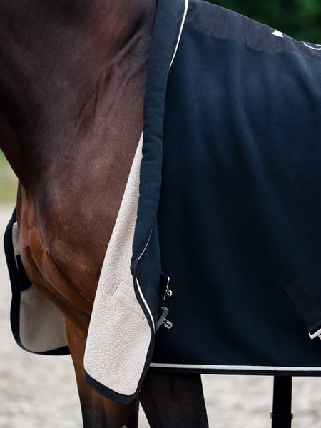 Premium Fleece Rug / Navy - NEW -