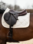 Load image into Gallery viewer, Saddle Pad Jump, Ruffle Pearl / Off White
