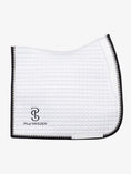 Load image into Gallery viewer, Saddle Pad Competition Pro Dressage / White w Black trim
