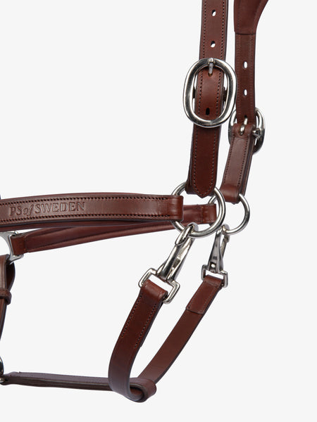 Palermo Leather Halter / Brown Leather