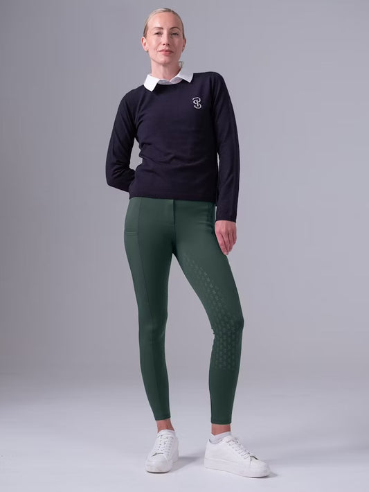 Katja FG Riding Tights / Midnight Green - NEW -