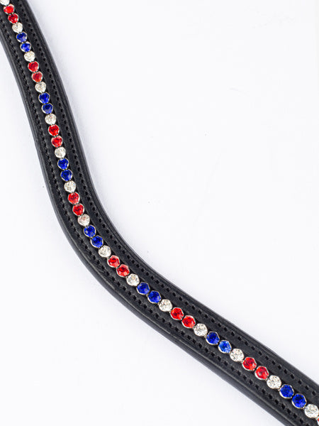 Browband National Team, USA -  Blue / White / Red
