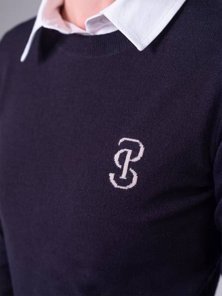 PS Logo Sweater / Navy