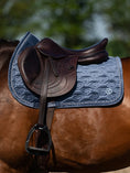 Load image into Gallery viewer, Saddle Pad Velvet Monogram, Jump  - NEW -
