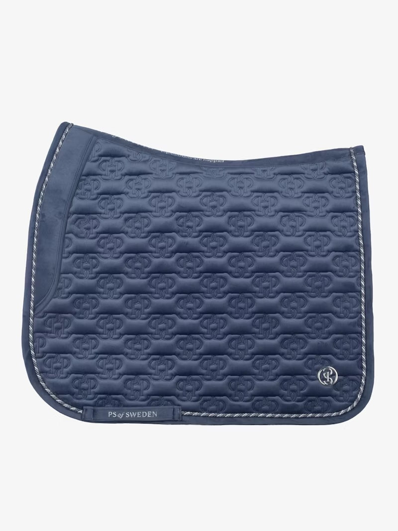 Saddle Pad Velvet Monogram, Dressage - NEW -