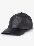 Load image into Gallery viewer, Caitlyn Leather Imitation Cap / Black - NEW -
