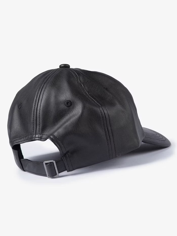 Caitlyn Leather Imitation Cap / Black - NEW -