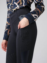 Load image into Gallery viewer, Helena Riding Tights - Half Grip / Navy
