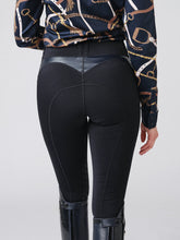 Load image into Gallery viewer, Helena Riding Tights - Half Grip / Navy
