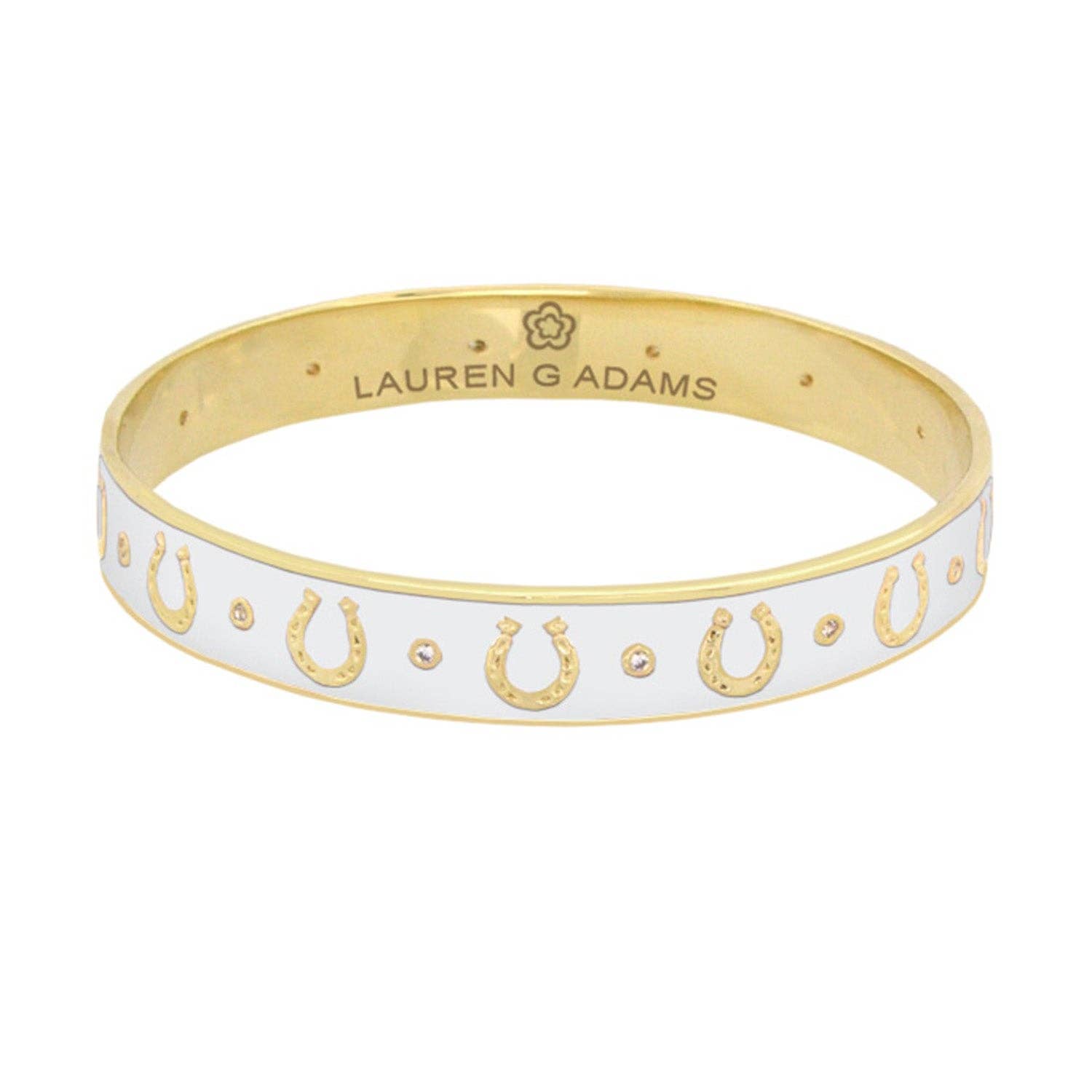 Equestrian Horseshoe Bangle