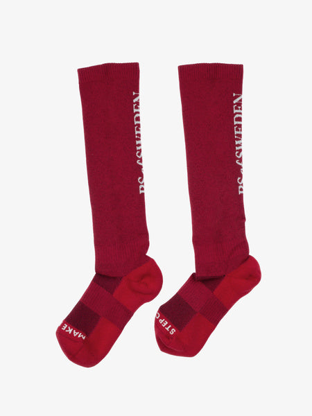 Natasha Riding Sock / Chill red