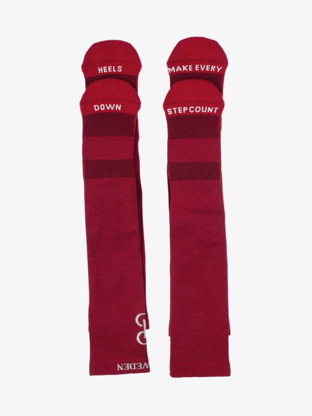 Natasha Riding Sock / Chill red