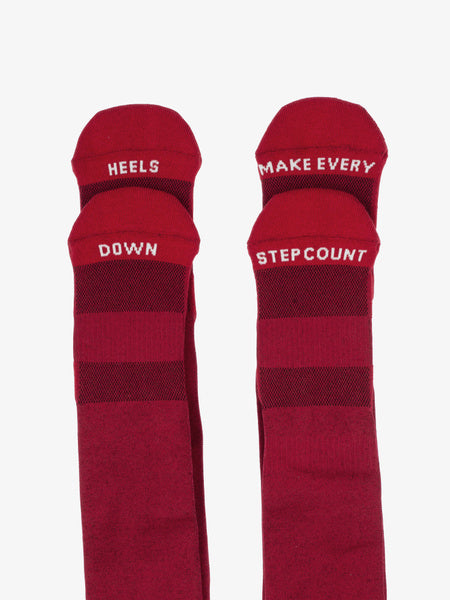 Natasha Riding Sock / Chill red