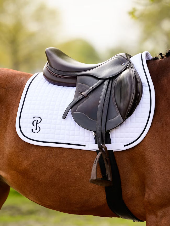 Saddle Pad Jump Elite / White
