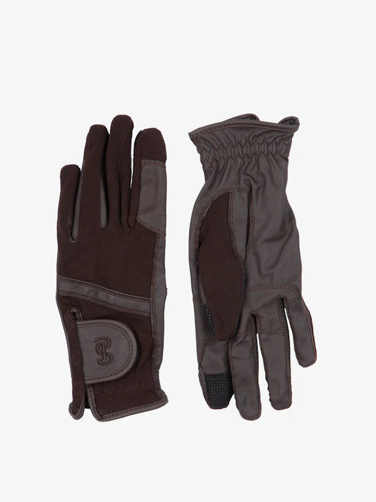 Mesh Riding Gloves / Coffee