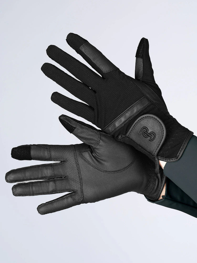 Mesh Riding Gloves / Black