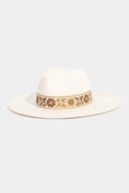 Load image into Gallery viewer, Flower Ribbon Bow Fedora Hat
