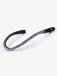 Load image into Gallery viewer, Browband Big Deep Sapphire  / Black
