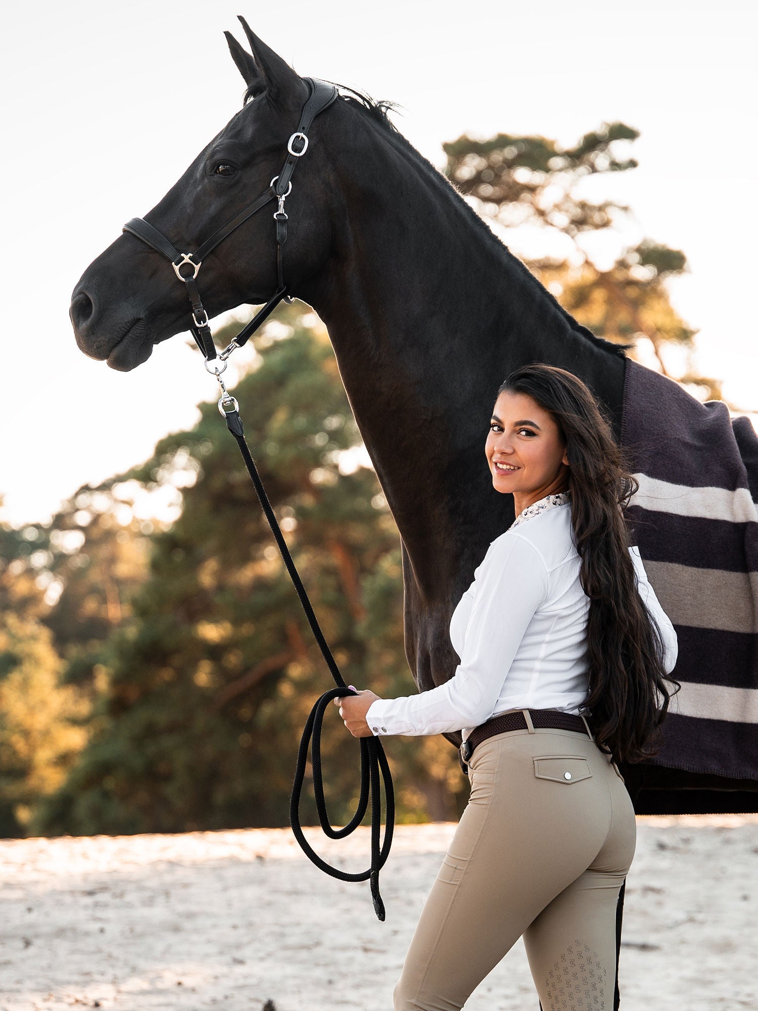 Tessa Hunter Breeches / Half grip