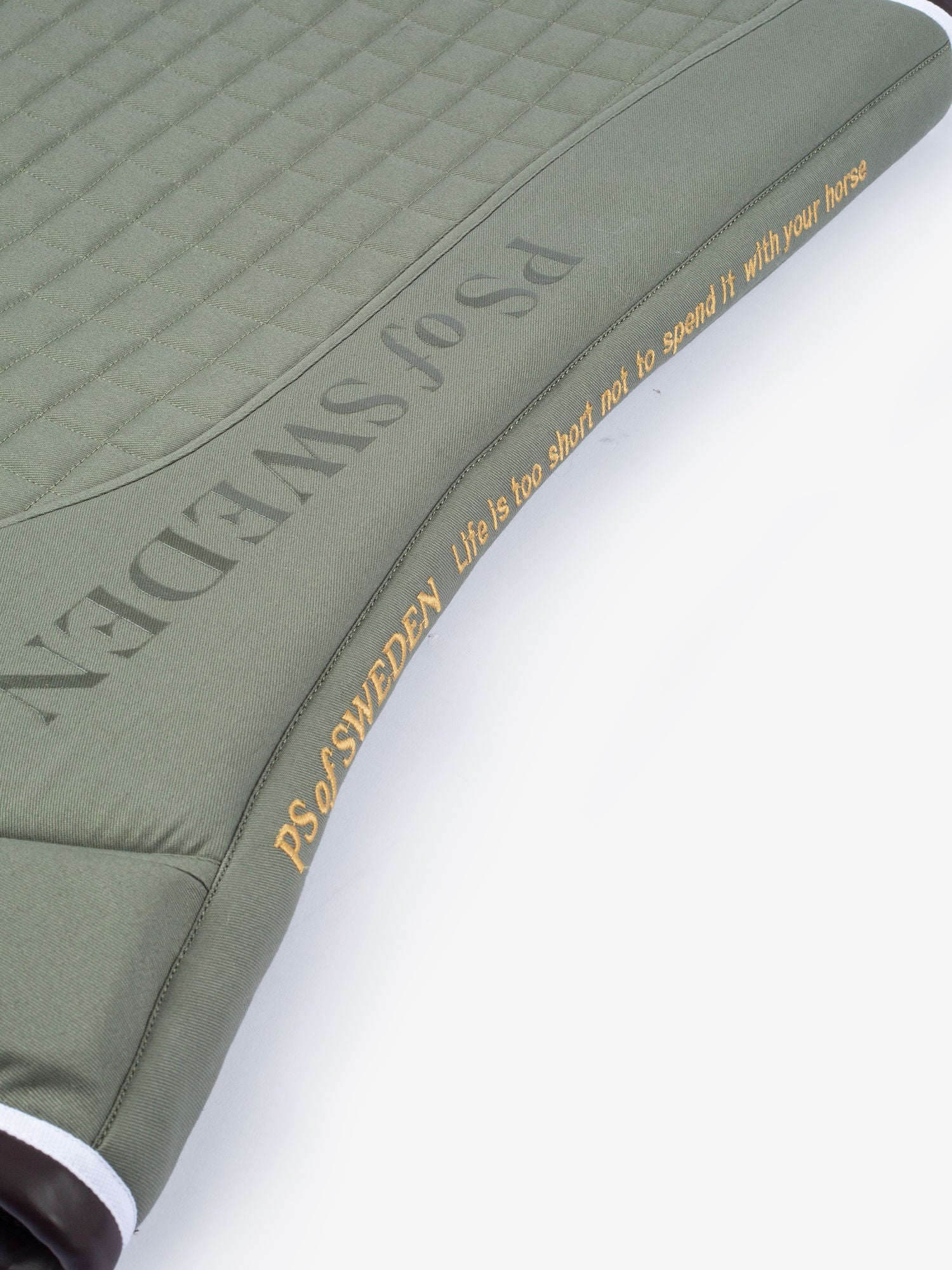 Saddle Pad Dressage Elite /  Tortoise green