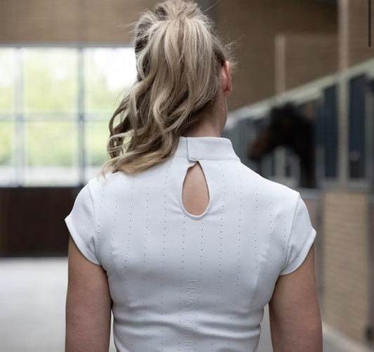 Dinja x PS Ventilated Top / White
