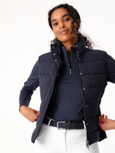 Load image into Gallery viewer, Joan Padded Vest / Navy ( NEW )

