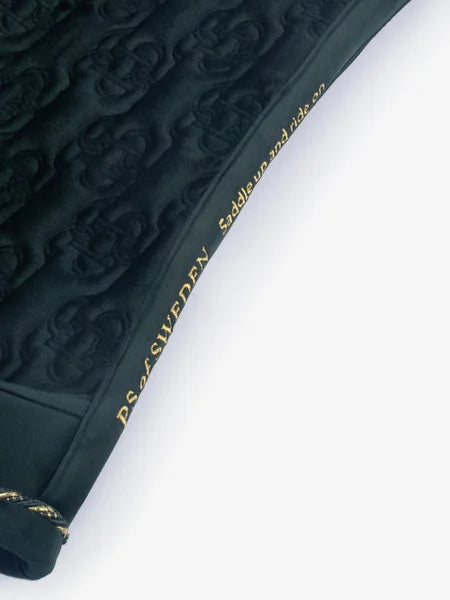 Saddle Pad Velvet Monogram, Dressage - NEW -