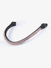 Load image into Gallery viewer, Browband Pink Delight / Black Leather
