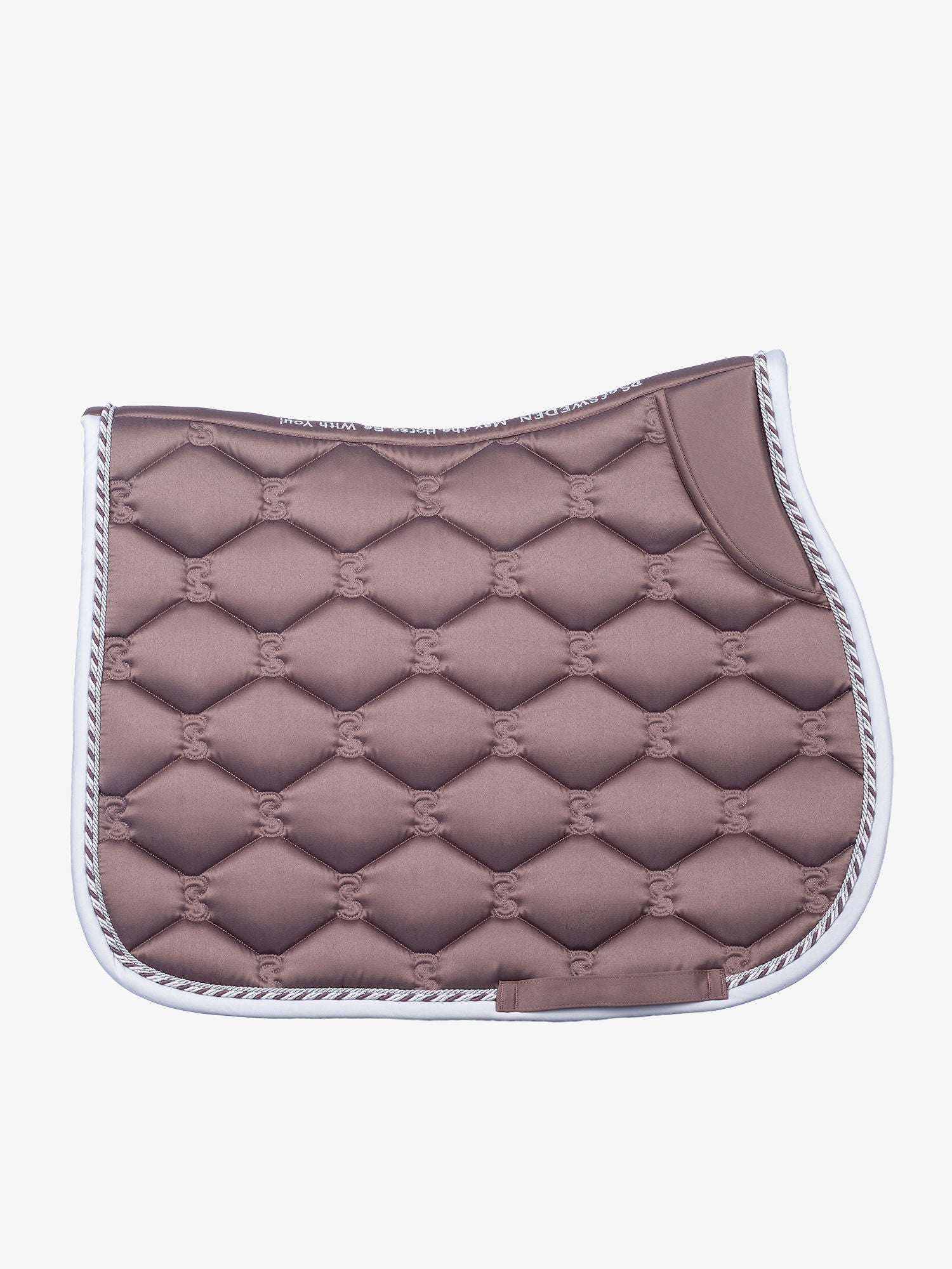 Signature Jump Saddle Pad / Warm Grey