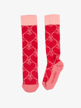 Load image into Gallery viewer, Signature Heart Sock / PS I Love You - RED
