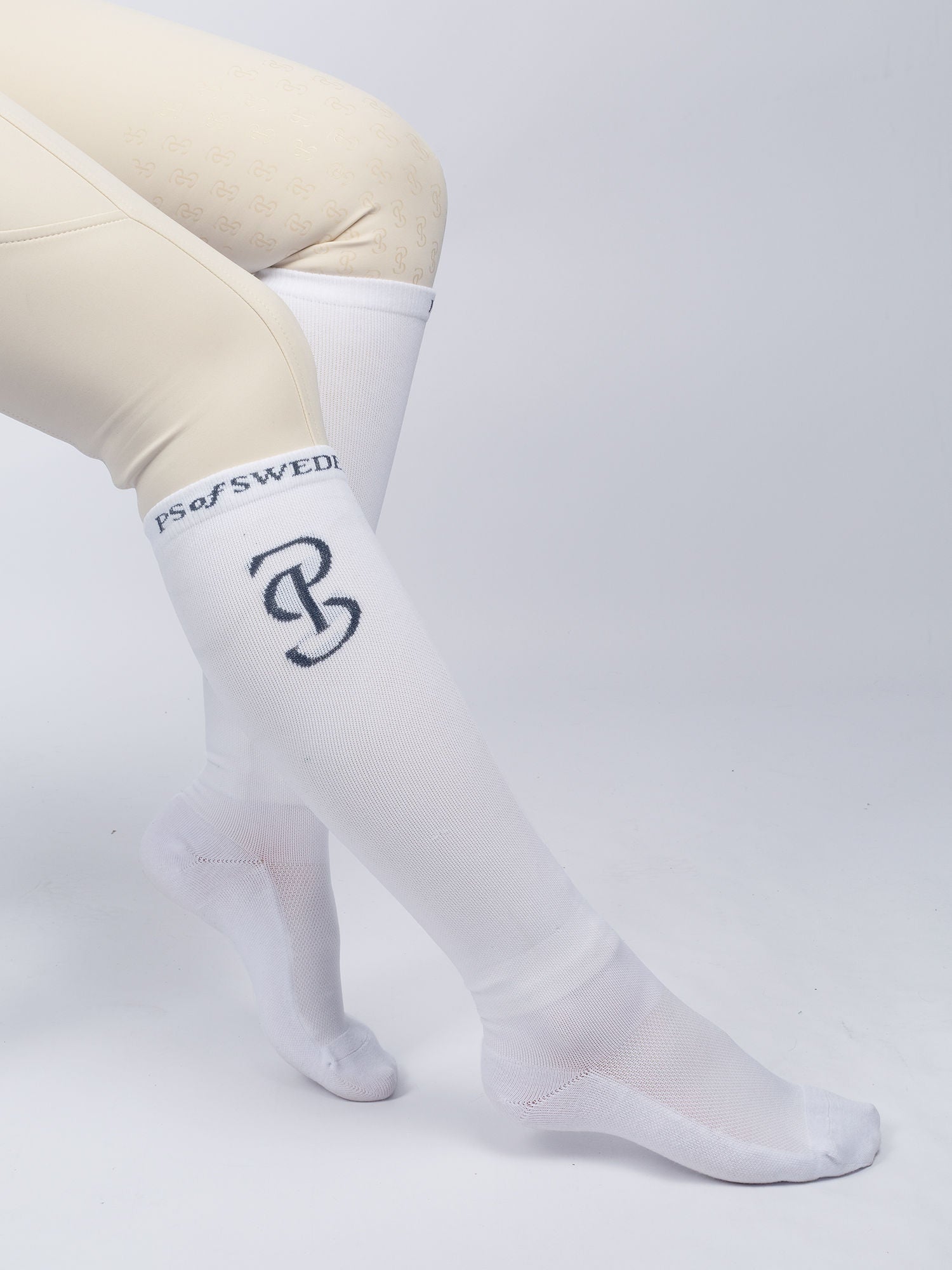 Sky Riding Sock / White, 2pk - Unisex