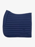 Load image into Gallery viewer, Stripe Dressage Saddle Pad / Navy
