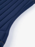 Load image into Gallery viewer, Stripe Dressage Saddle Pad / Navy
