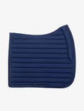 Load image into Gallery viewer, Stripe Dressage Saddle Pad / Navy
