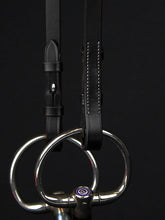 Load image into Gallery viewer, Cheek Pieces flat with selectable cradles™ and french hook W / BLACK
