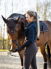 Load image into Gallery viewer, Saddle Pad, Signature Jump / Coffee
