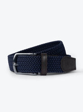 Load image into Gallery viewer, Treasure Belt / Coffee &amp; Navy - New
