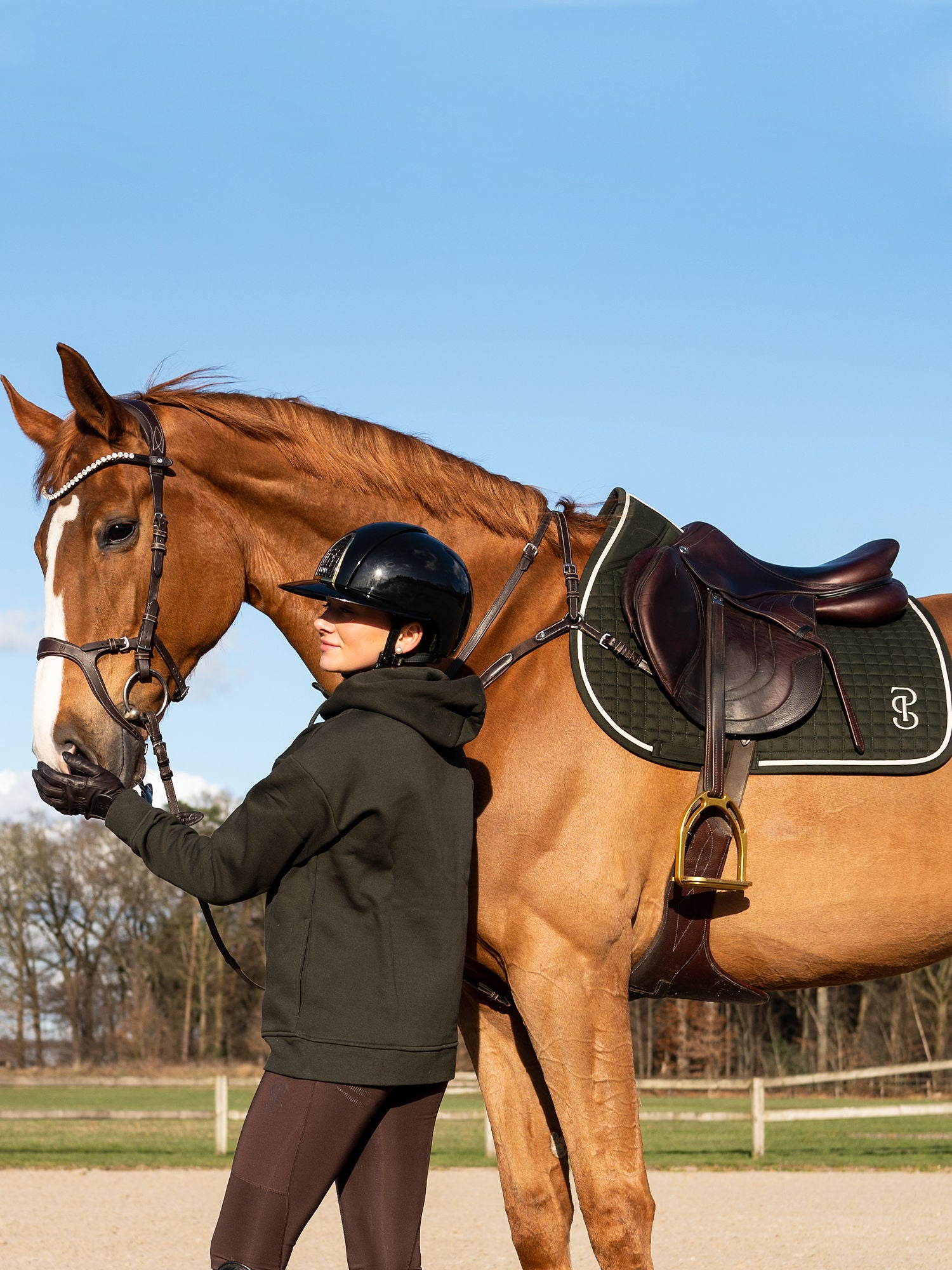 Saddle Pad , Jump Elite / Dark Green