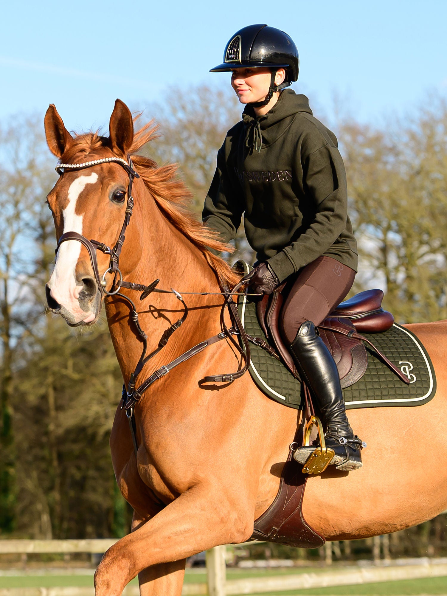 Saddle Pad , Jump Elite / Dark Green