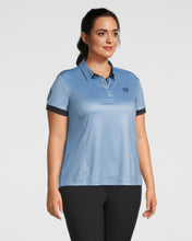 Load image into Gallery viewer, Curvy Ella - Polo Shirt, Light Blue
